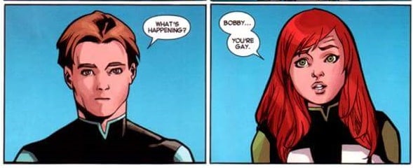 Bobby e Jean All New X-Men