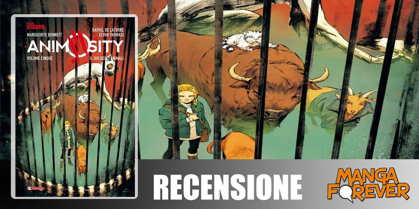 Animosity Volume 5 – Il Dio degli Animali | Recensione preview