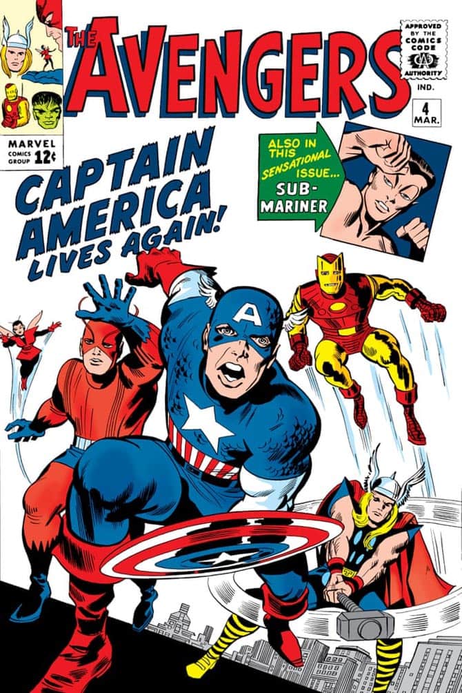 Capitan America si unisce ai Vendicatori