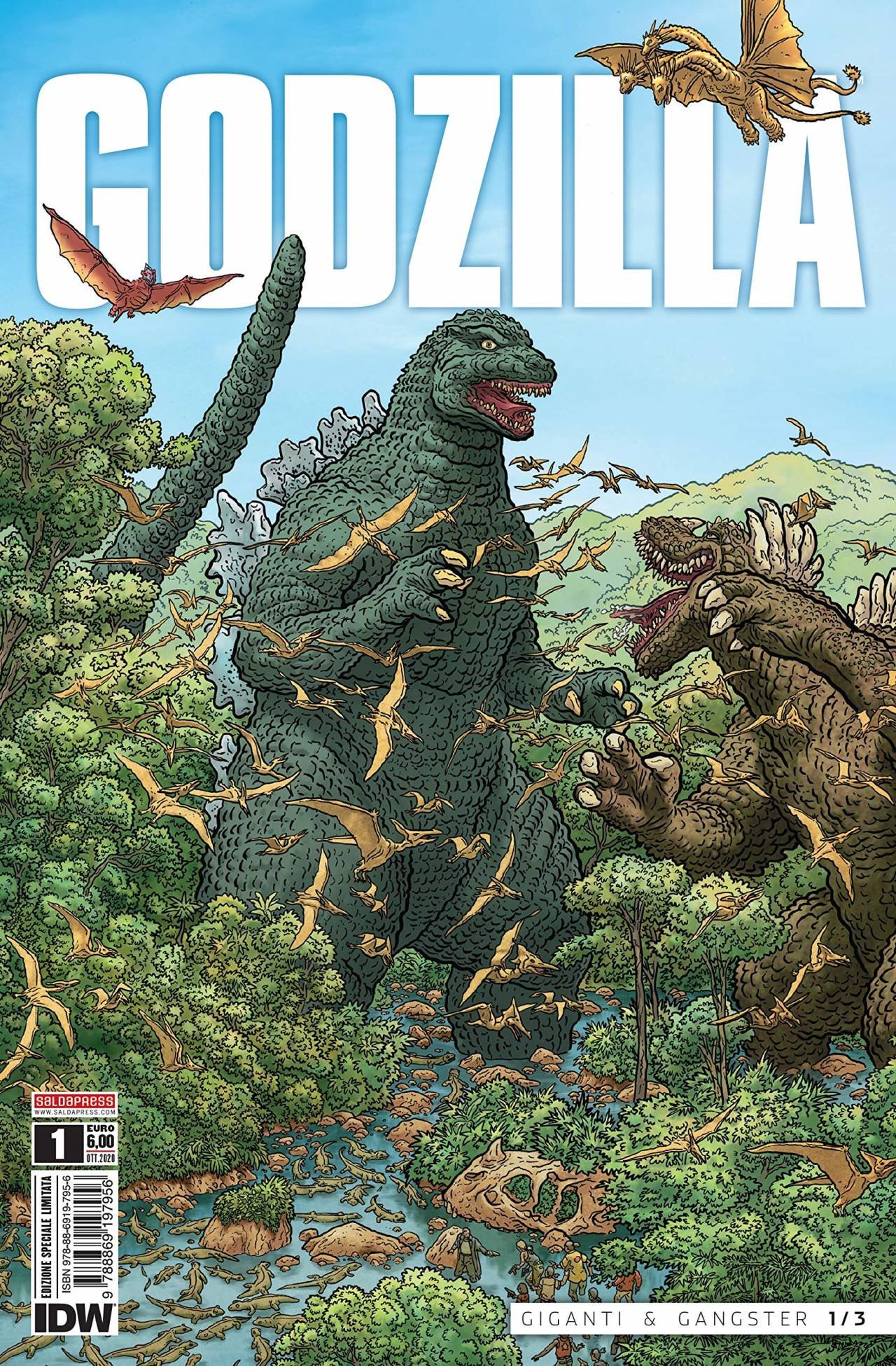 Godzilla 1 - copertina variant
