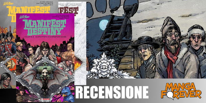 Manifest Destiny, la recensione dei Volumi 3-5 preview