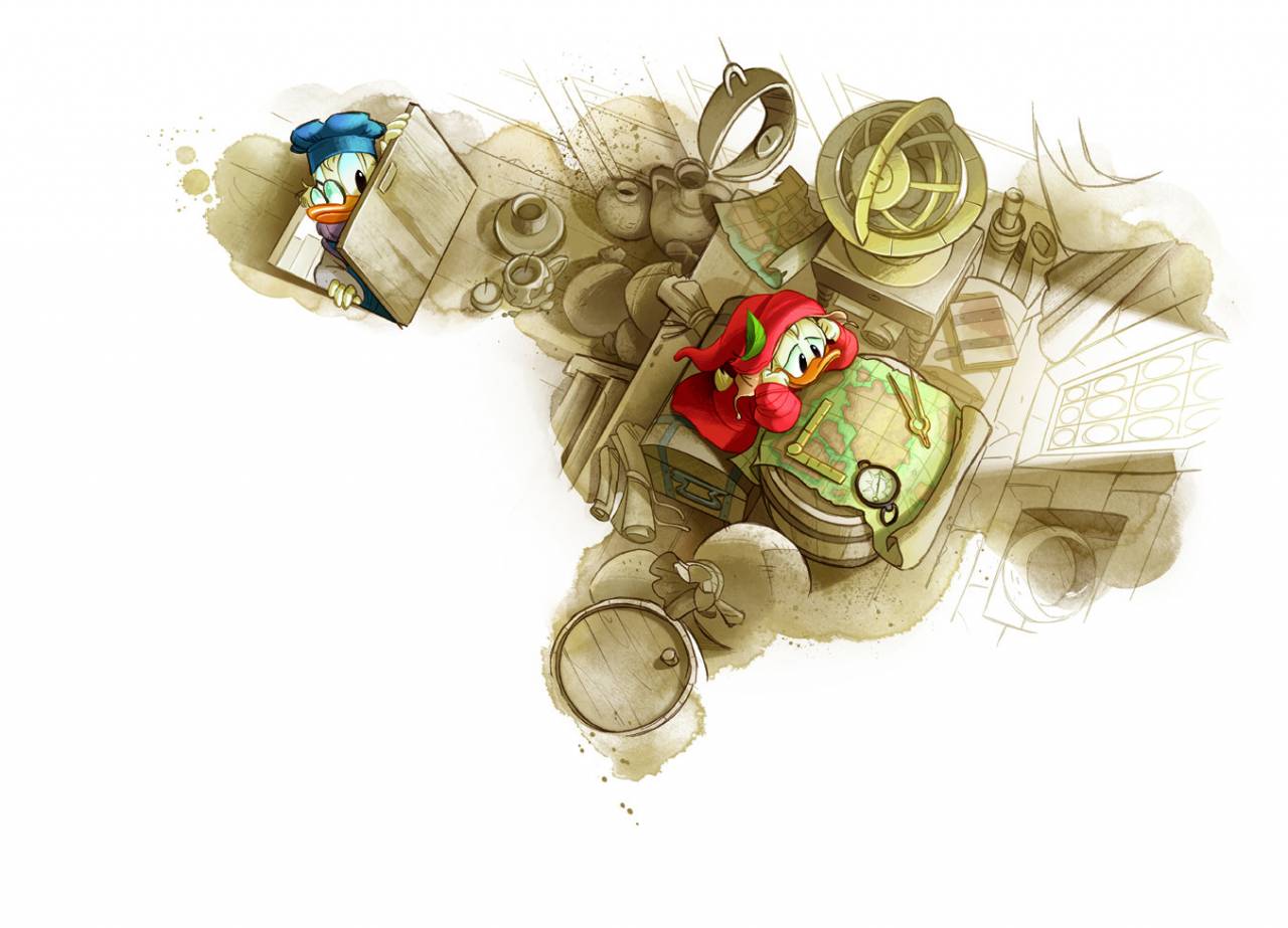 PaperDante, illustrazione, Augusto Macchetto e Giada Perissinotto