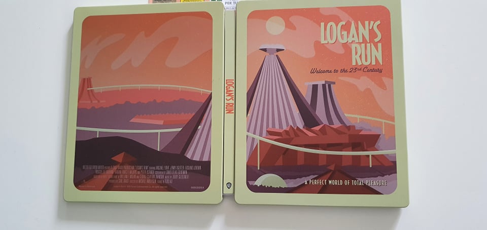 la fuga di logan steelbook poster edition