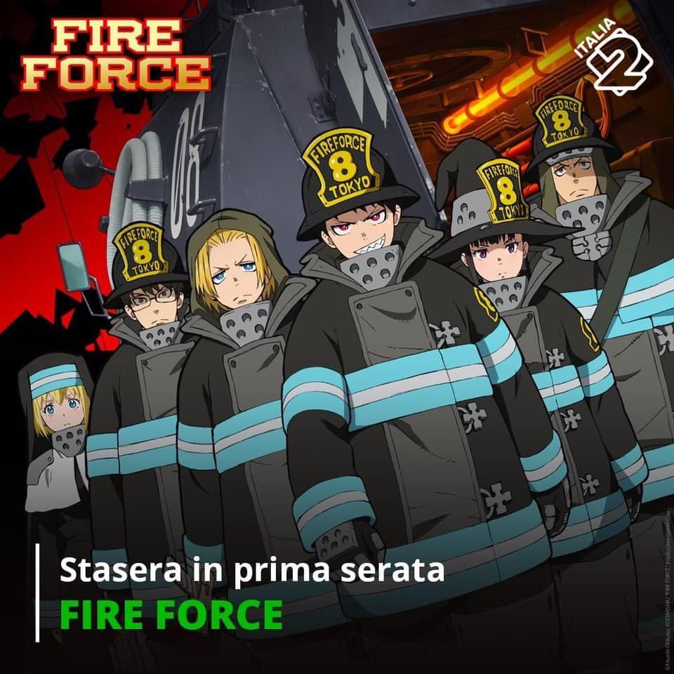fire force su italia 2