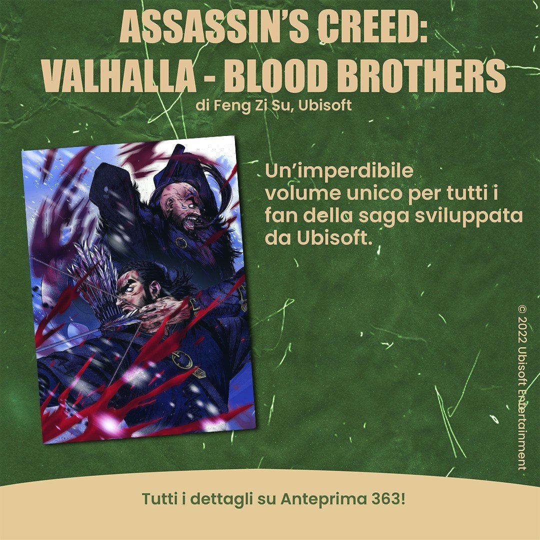 assassin's creed valhalla blood brothers planet manga