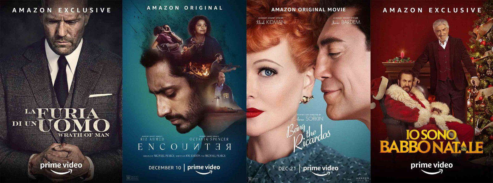 Le novità di Dicembre 2021 su Prime Video