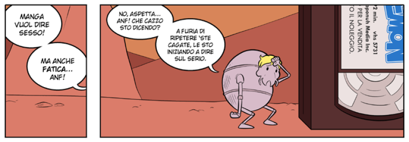 Senpai che c@zzo fai - Scarataffo si rende conto delle stronzate che dice