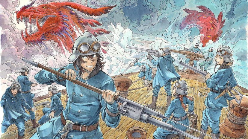 Drifting Dragons: un’anteprima della cover del volume 12 preview