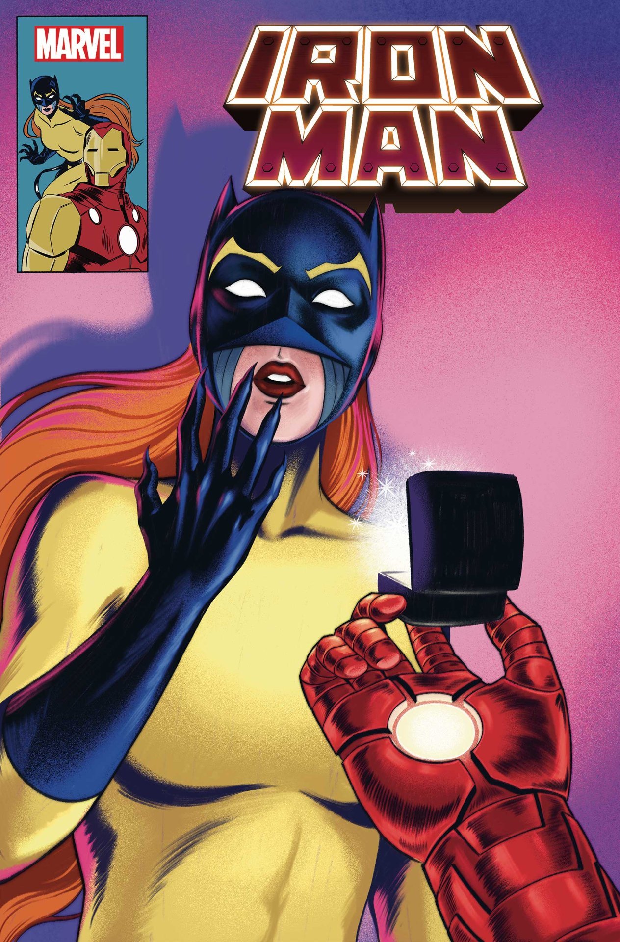 Variant cover di Iron Man 20 di Betsy Cola: Tony Stark si sposa?