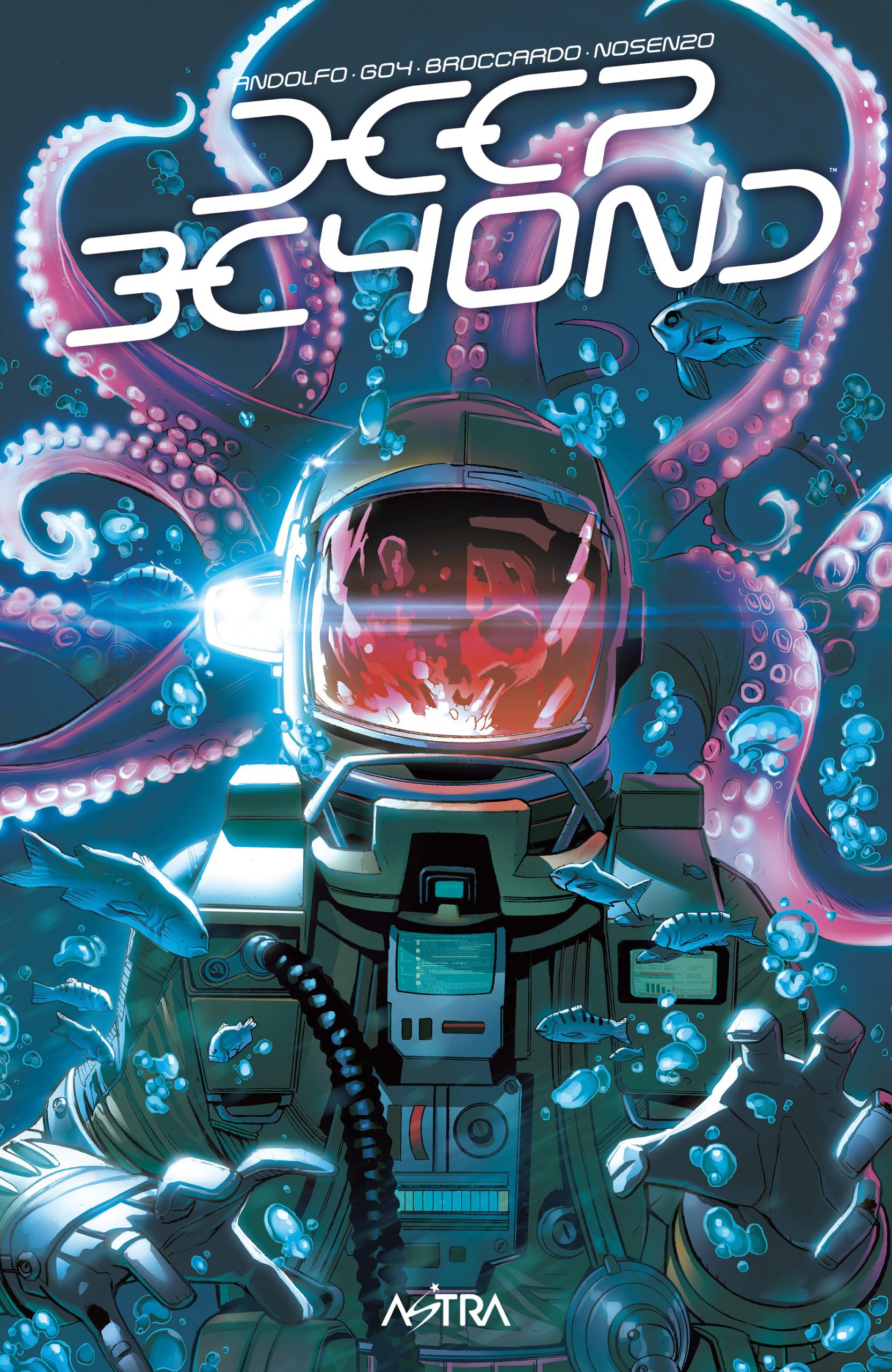 Cover di Deep Beyond di Mirka Andolfo, David Goy e Andrea Broccardo