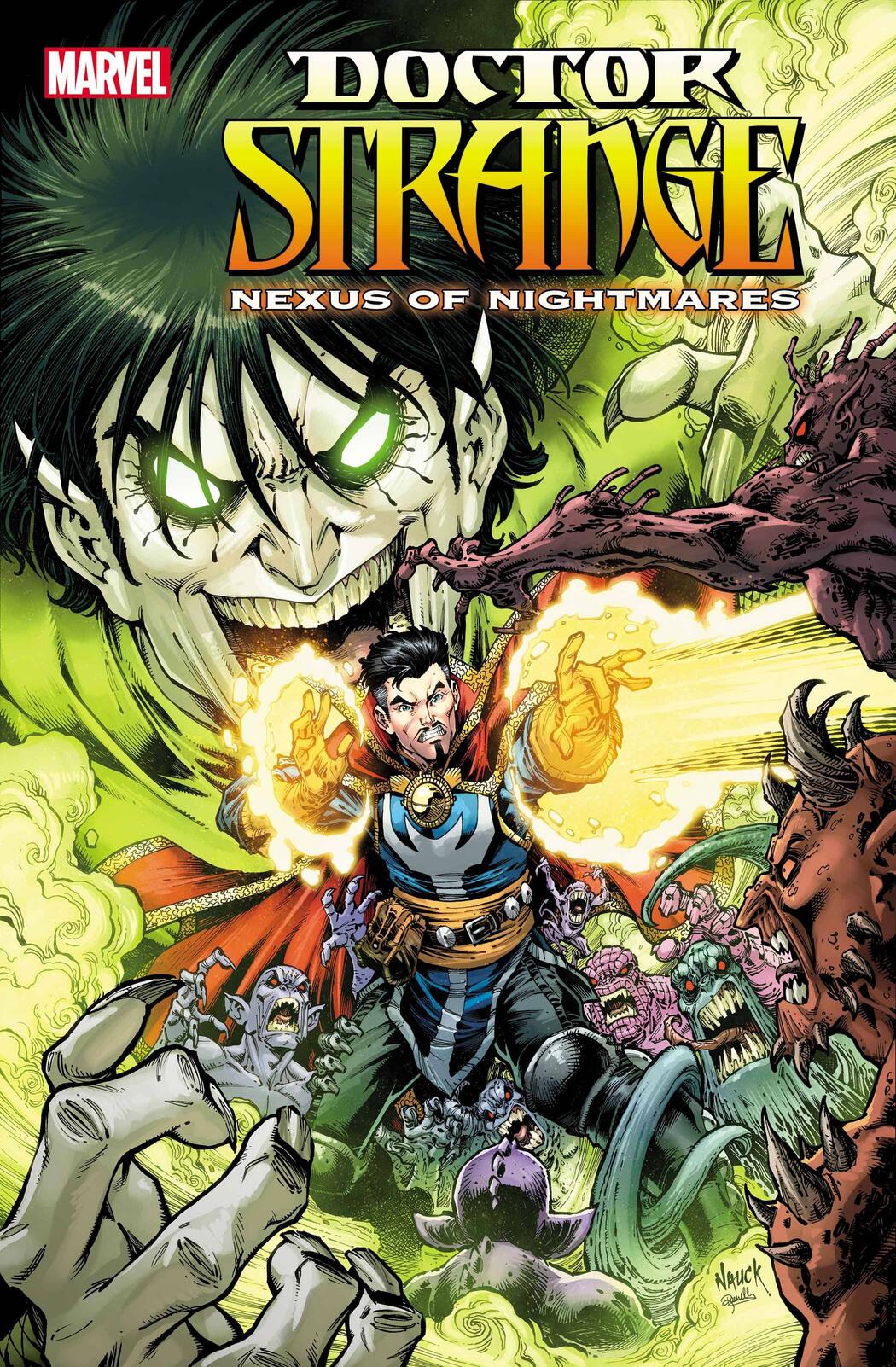 Cover di Doctor Strange: Nexus of Nightmares di Todd Nauck