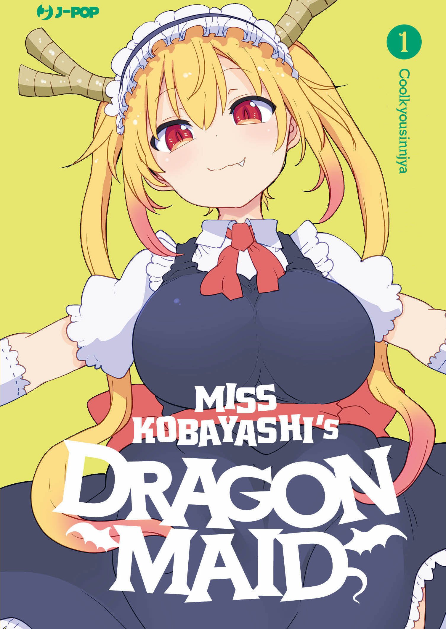 Miss Kobayashi's Dragon Maid 1 Variant, tra le uscite J-POP Manga del 19 gennaio 2022