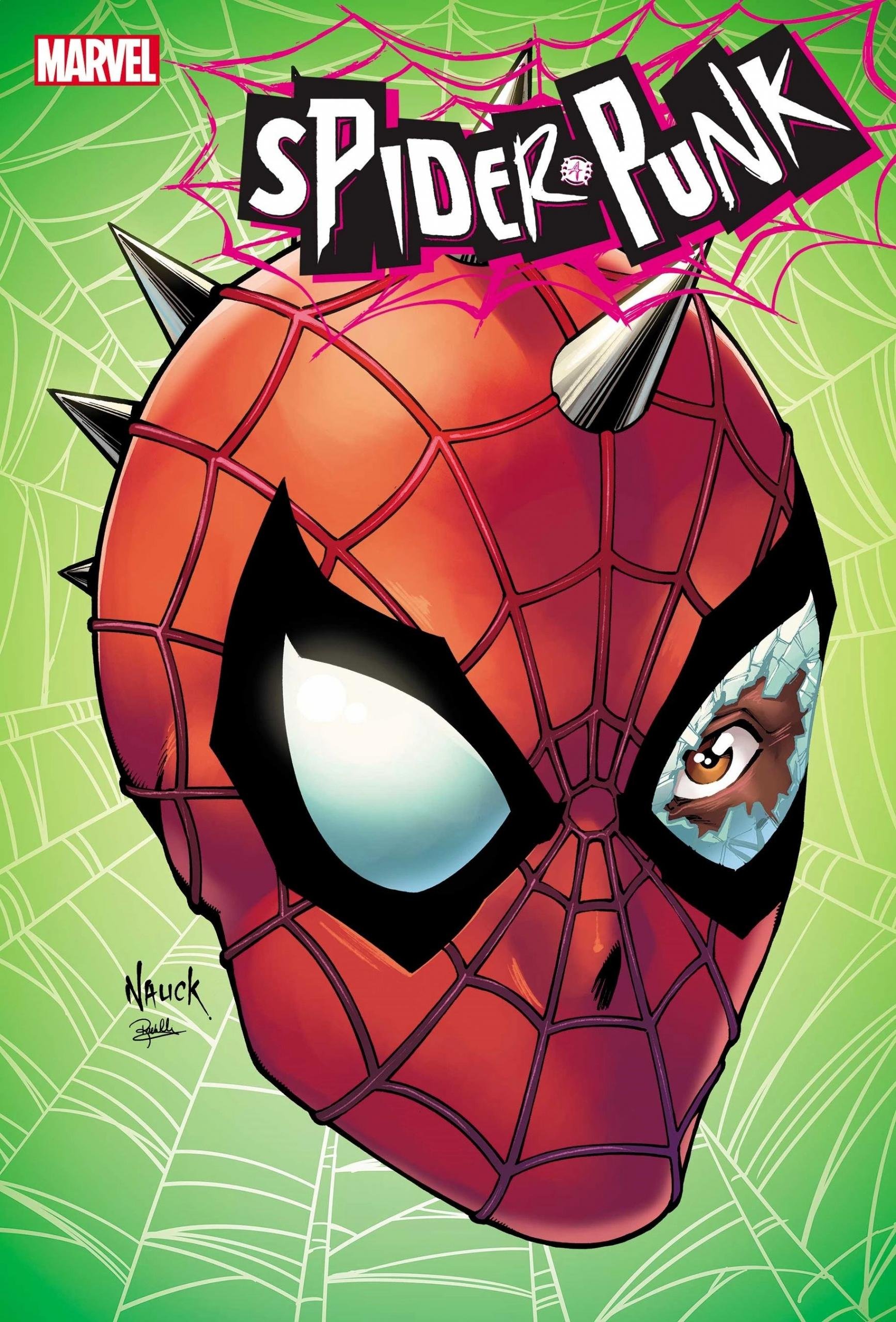 Variant cover di Spider-Punk 1 di Todd Nauck, con il ritorno in scena di Hobie Brown