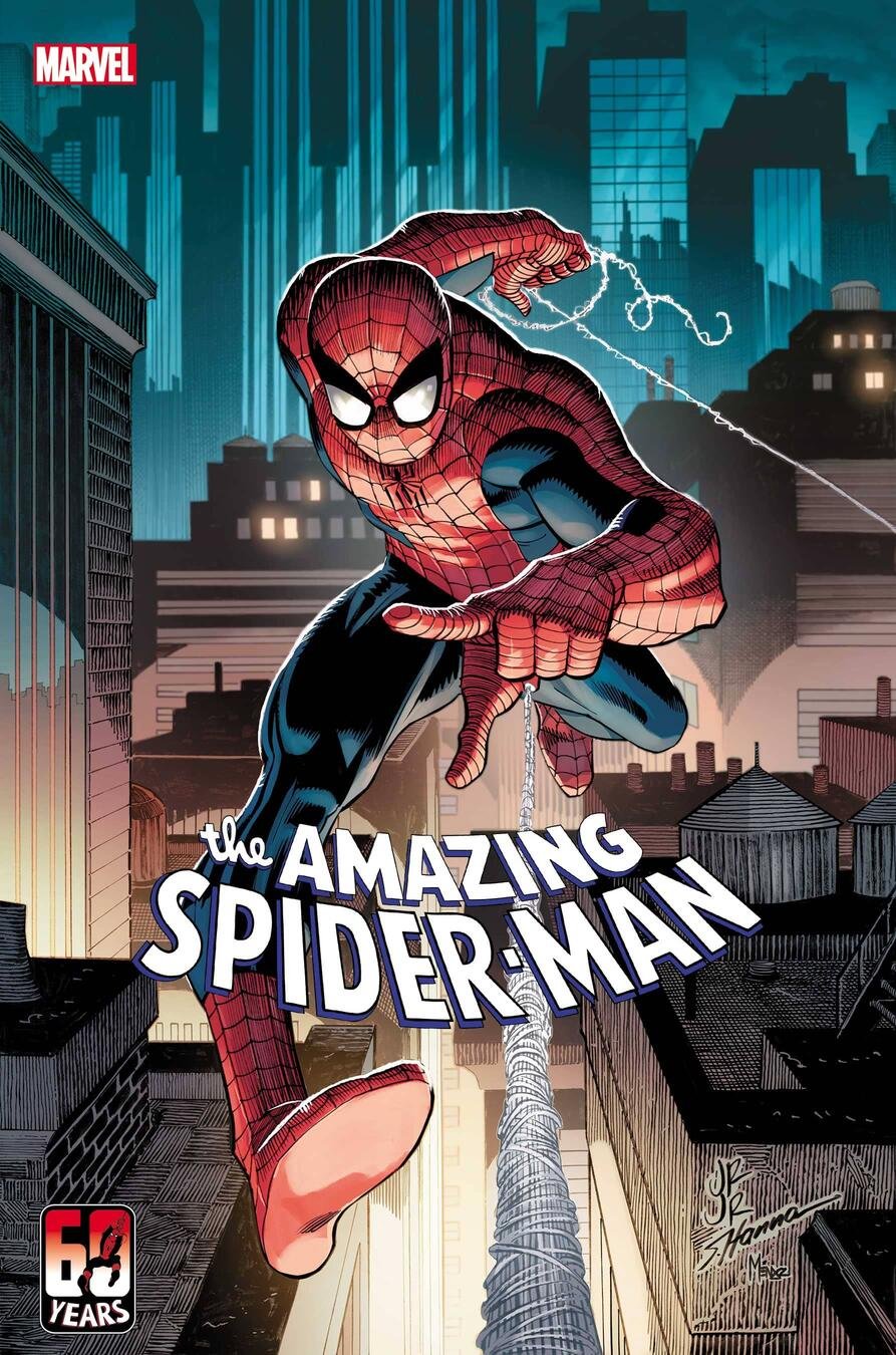 Cover di Amazing Spider-Man 1 di John Romita, tra le uscite Panini Marvel Italia di agosto 2022