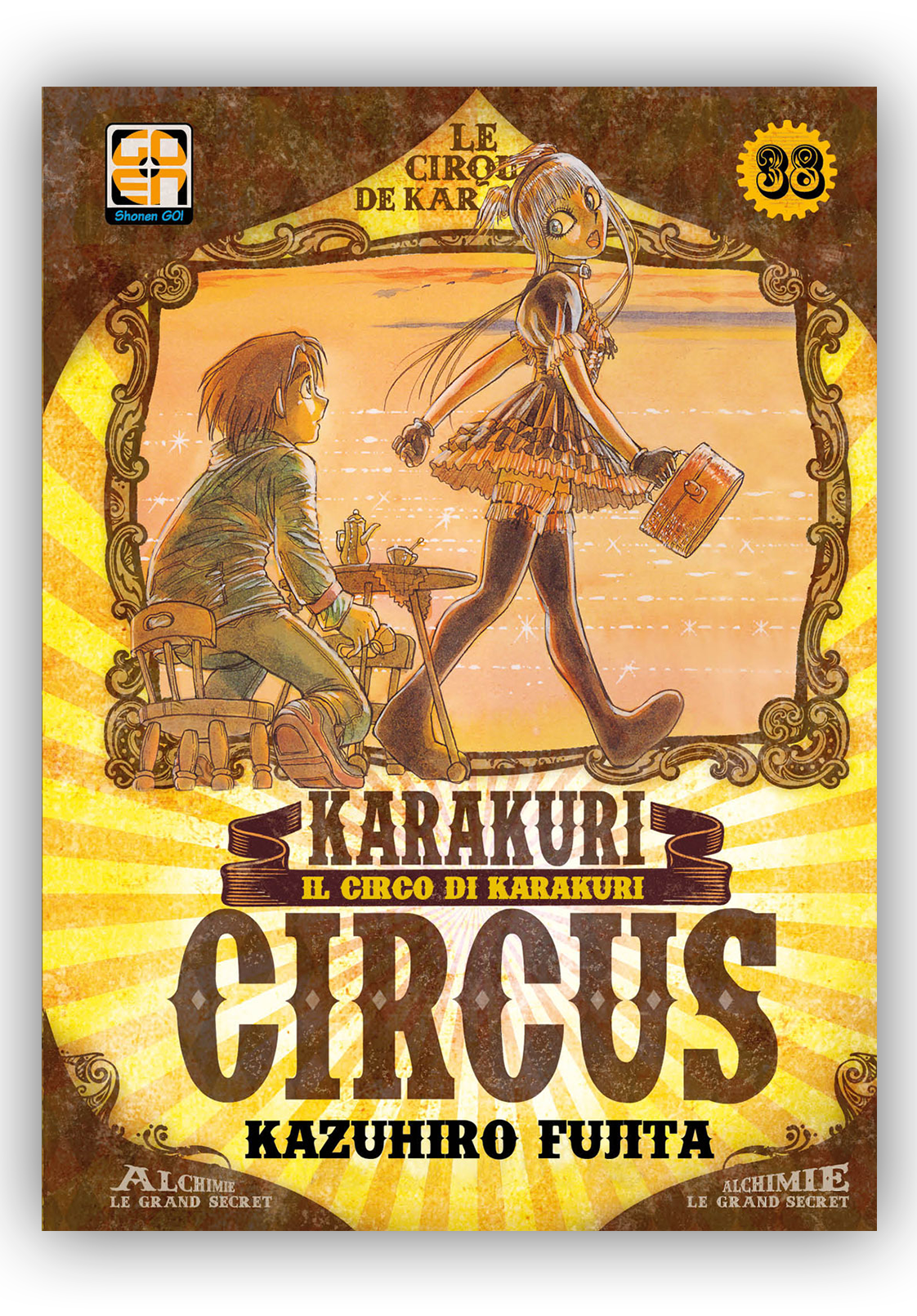 Karakuri Circus 38, tra le uscite manga GOEN del 13 Gennaio 2022