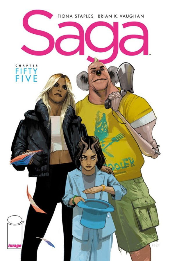 Il ritorno di Saga con il numero 55