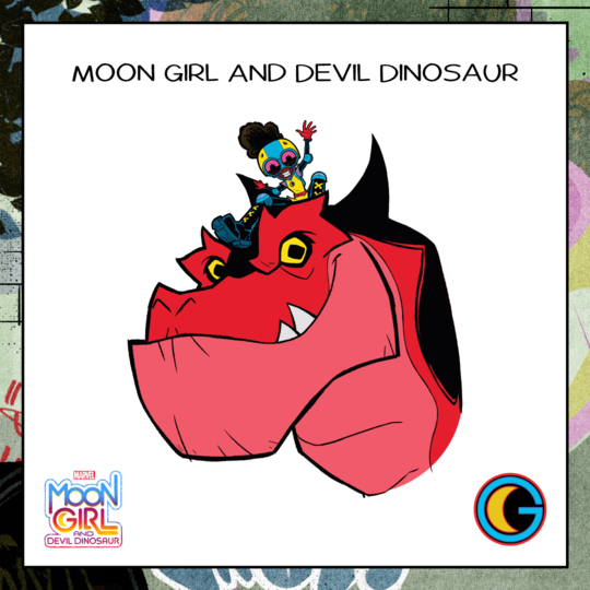 Moon Girl and Devil Dinosaur: il design dei personaggi di Moon Girl e Devil Dinosaur