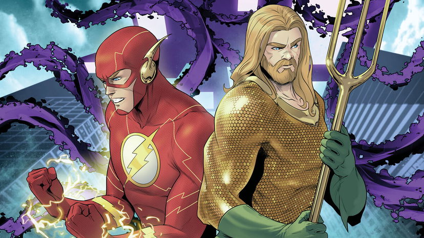 Flash e Aquaman insieme in una nuova miniserie preview