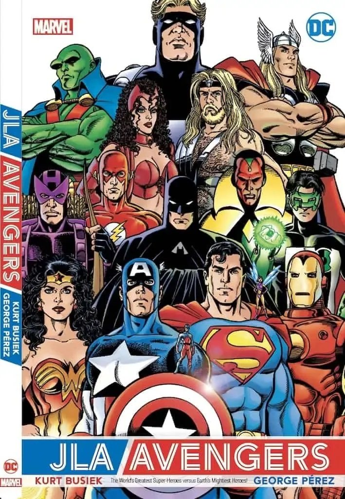 JLA/Avengers by Hero Initiative a supporto di George Perez