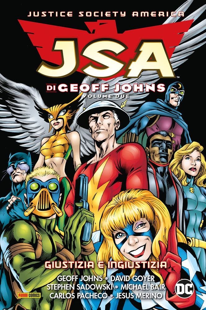 JSA di Geoff Johns 2, tra le uscite Panini  DC Comics del 17 Febbraio 2022