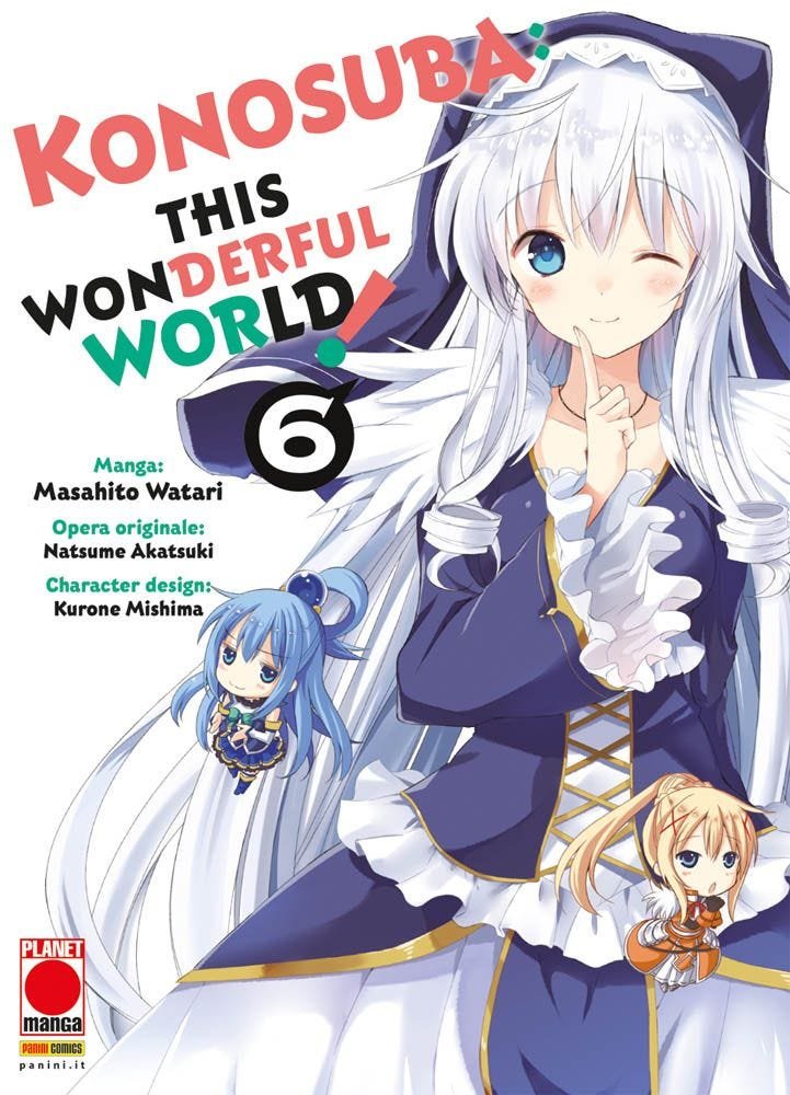 Konosuba! – This Wonderful World 6, tra le uscite Planet Manga del 3 Febbraio 2022