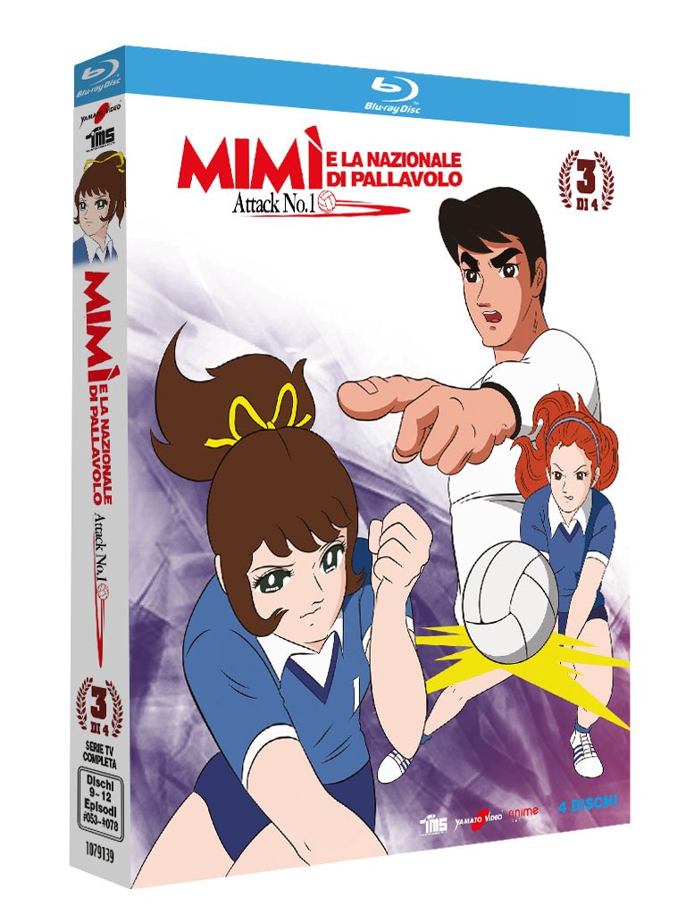 Mimì e la Nazionale di Pallavolo - Volume 3, tra le uscite Anime Factory di Marzo 2022
