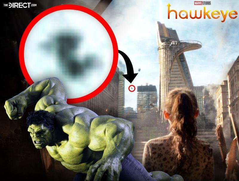 L'apparizione di Hulk nascosta nel flashback in apertura di Hawkeye