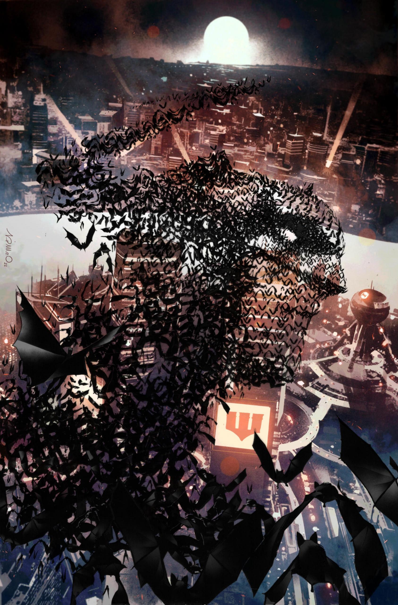 Variant cover di Batman di Simone Di Meo, esordio del ciclo di Chip Zdarsky e Jorge Fornes