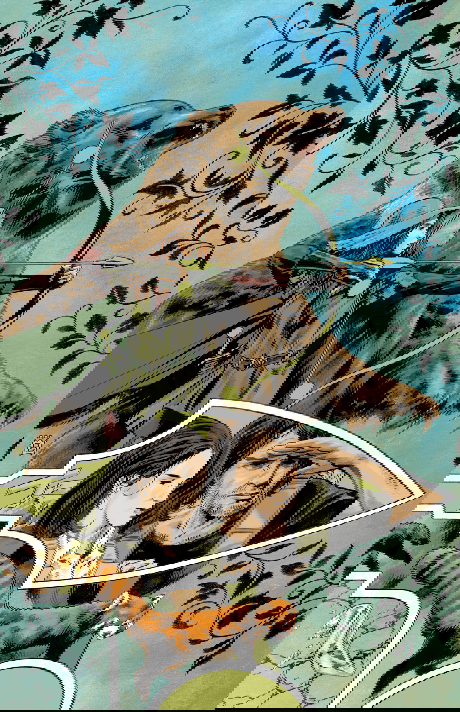 Cover di Fables 151 di Mark Buckingham, il ritorno della serie dopo quasi sette anni