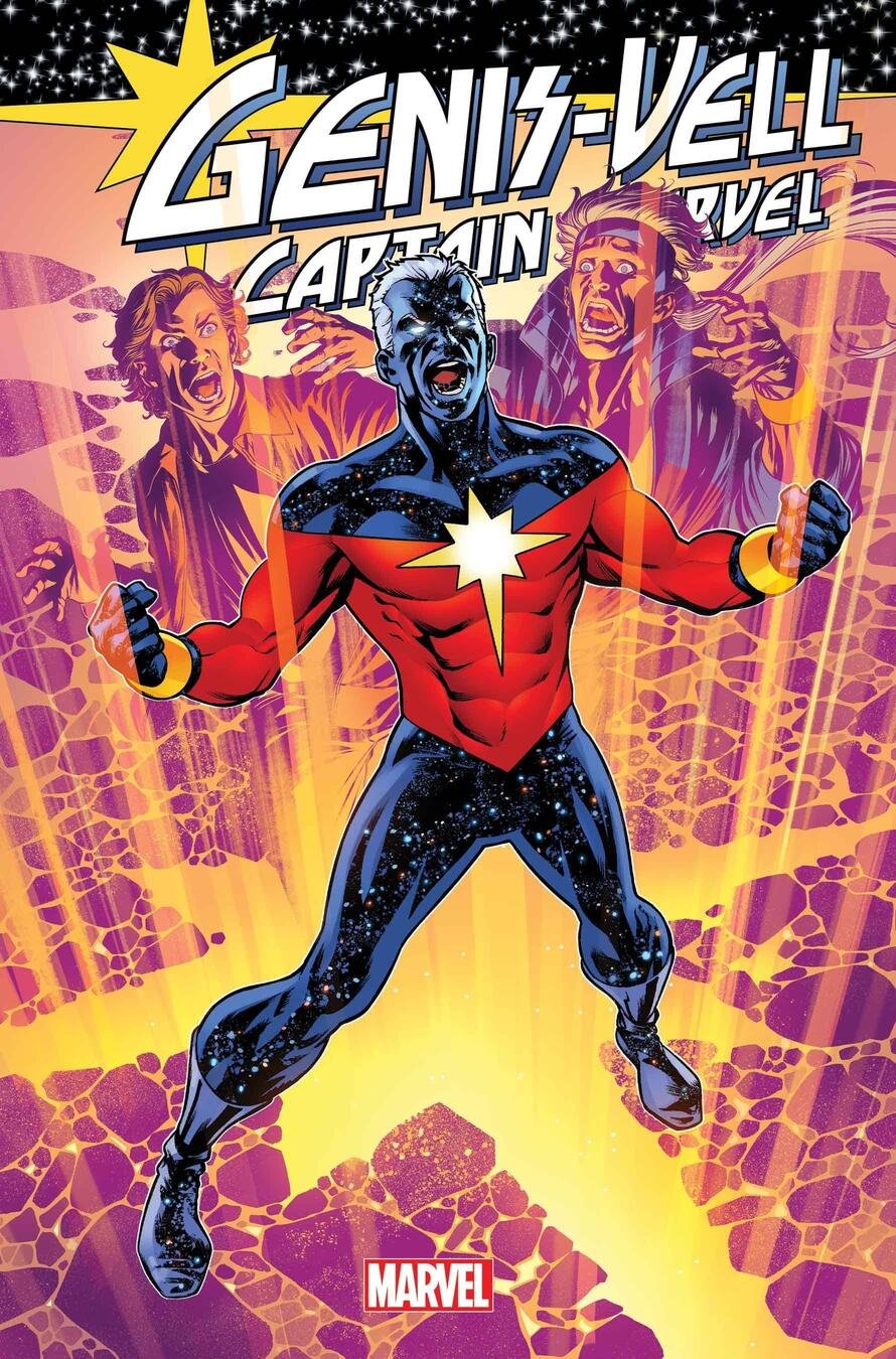 Cover di Genis-Vell: Captain Marvel 1 di Mike McKone, il ritorno di Peter David sul personaggio