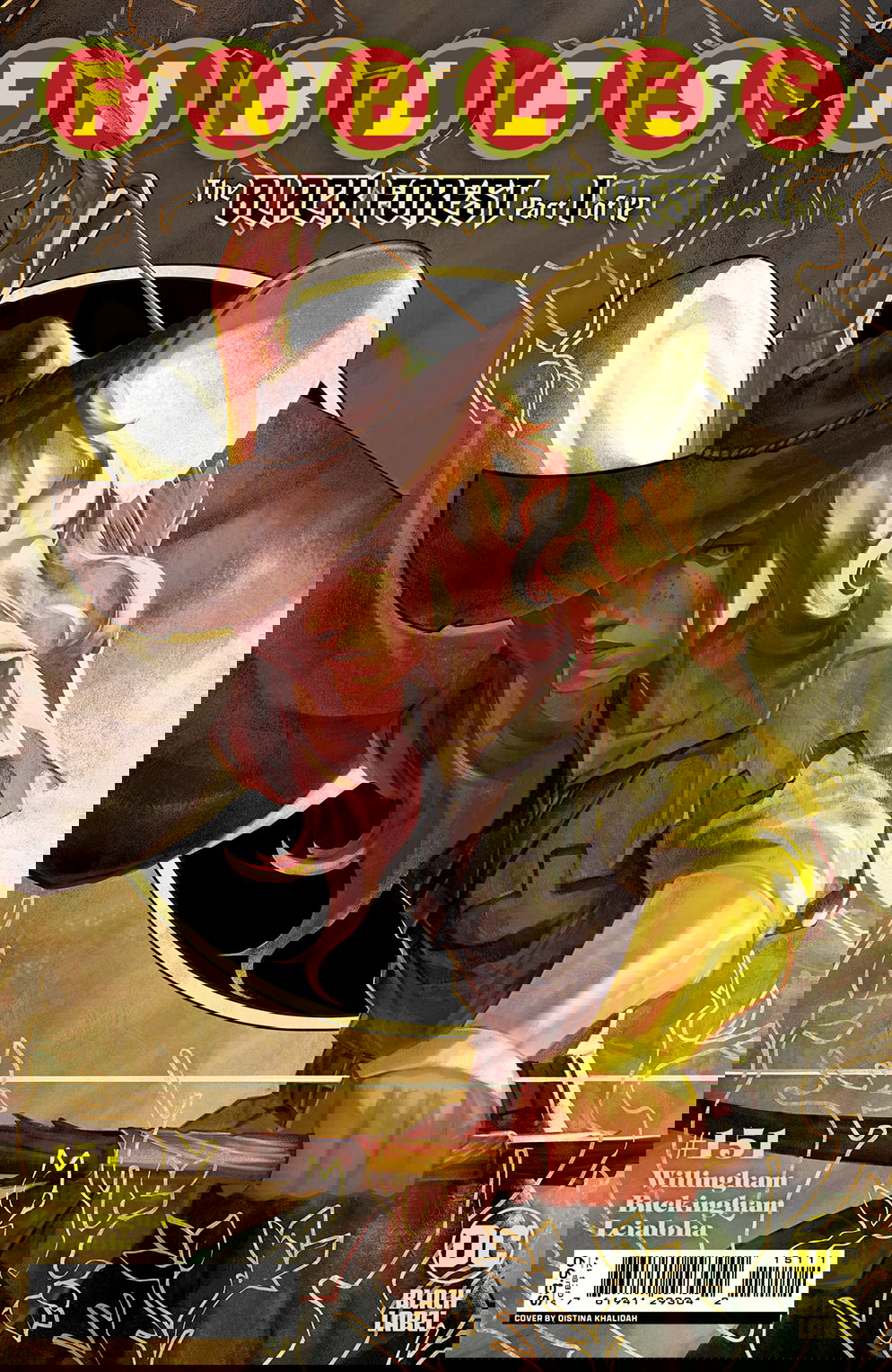 Variant cover di Fables 151 di Qistina Khalidah