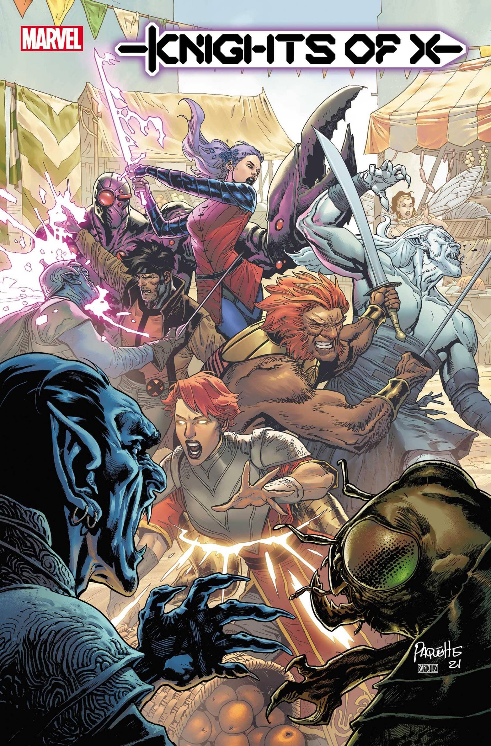 Cover di Knights of X 2 di Yanik Paquette, con il ritorno di Kylun
