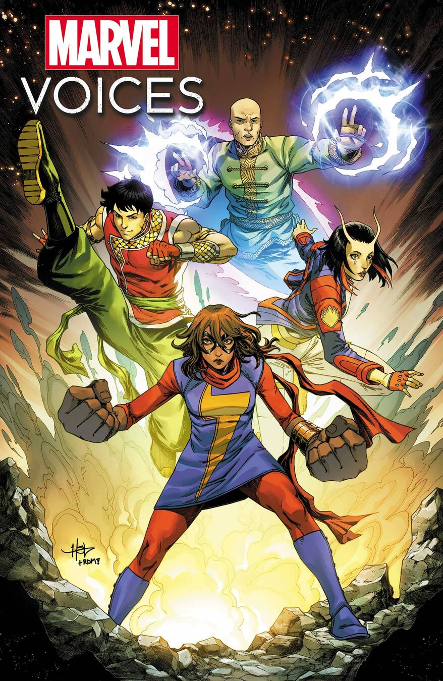 Cover di Marvel's Voices: Identity, di Creees Lee