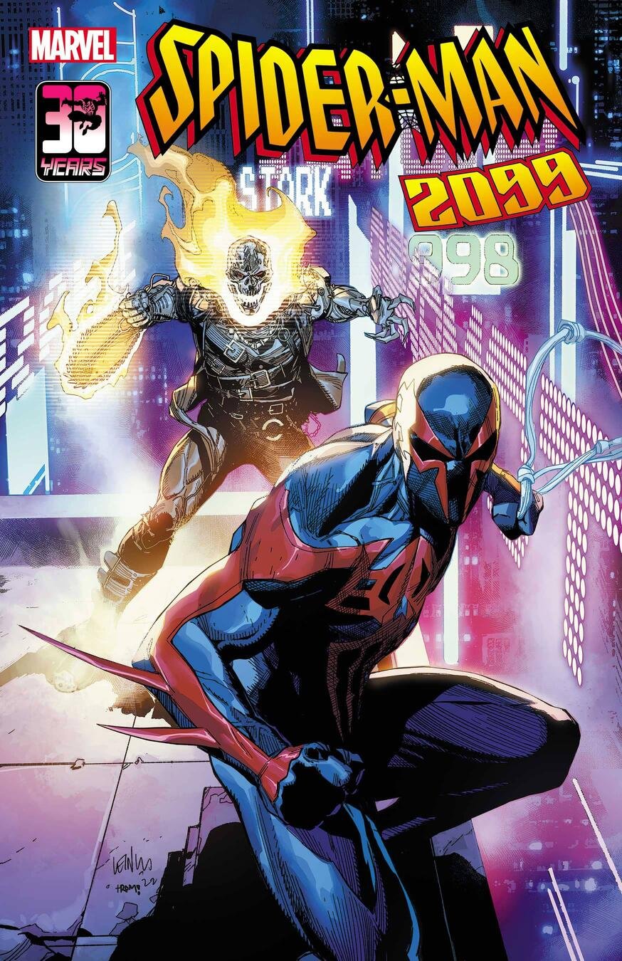 Cover di Spider-Man 2099: Exodus Alpha, di Leinil Francis Yu