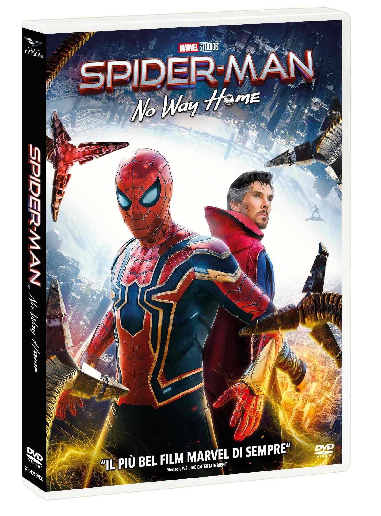 Spider-Man: No Way Home - L'edizione home video DVD