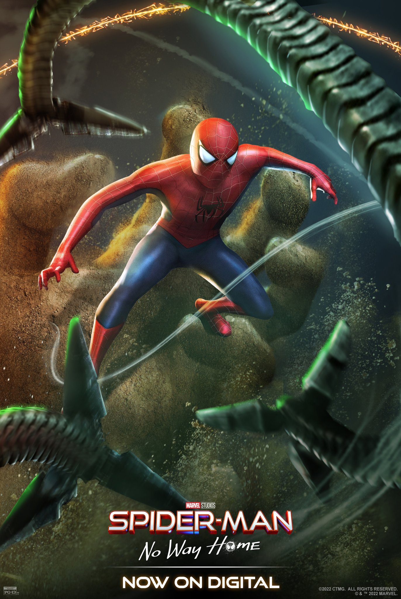 Spider-Man: No Way Home - Il primo poster con i tre Spider-Men