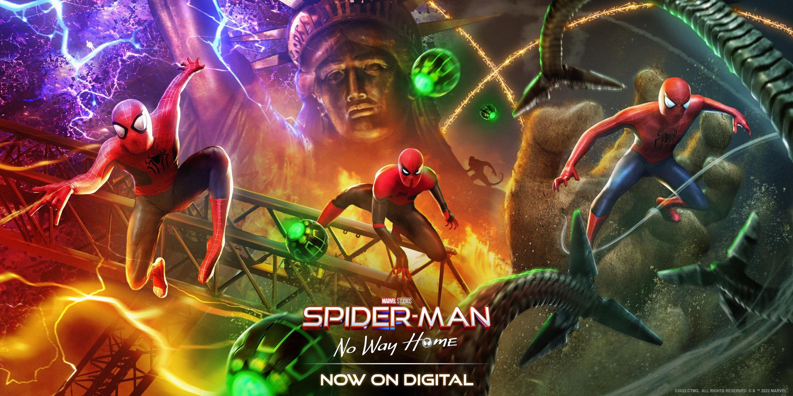 Spider-Man: No Way Home - Il nuovo triplo poster con i tre Spider-Men