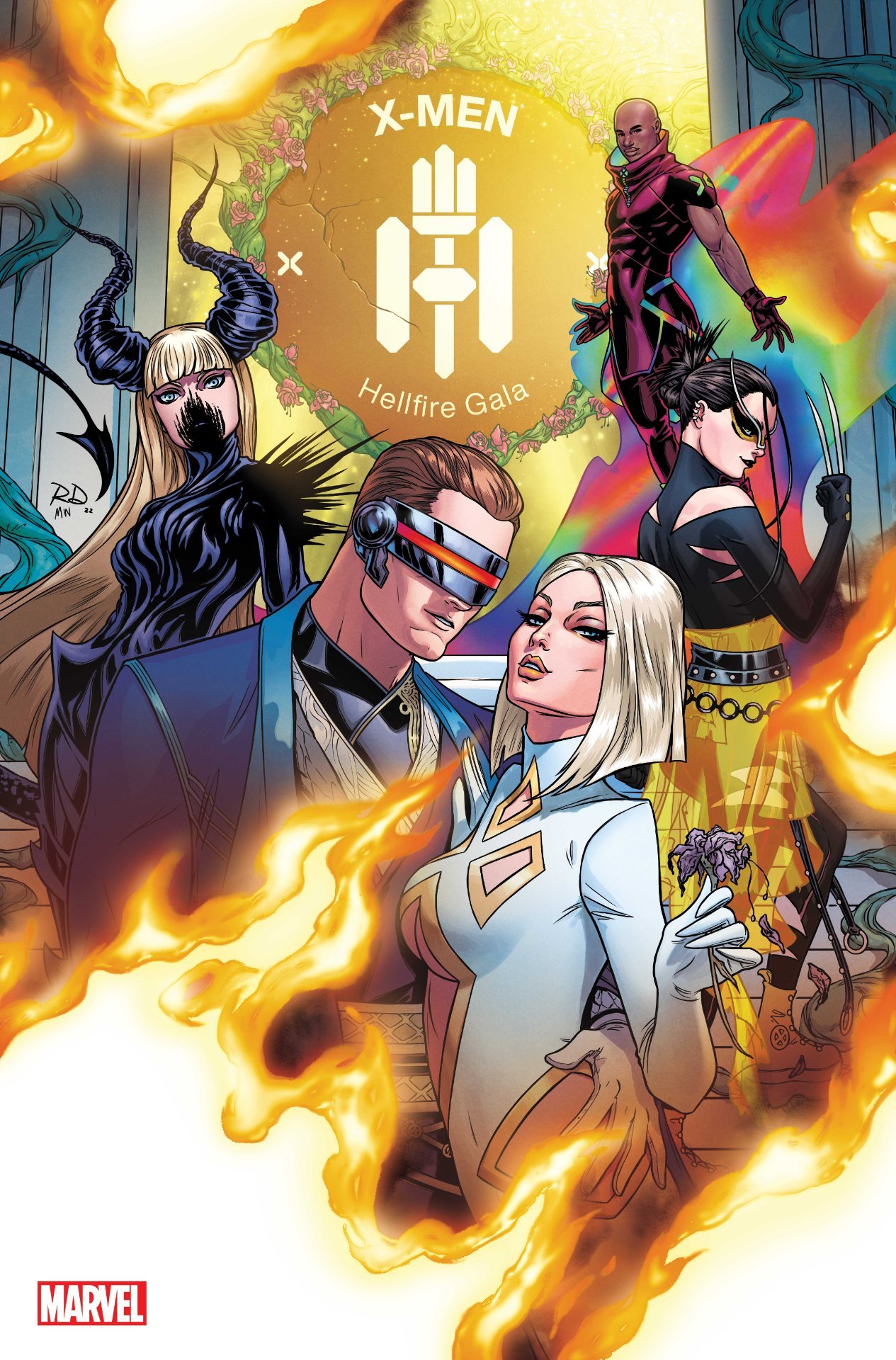 Cover di X-Men: Hellfire Gala 1 di Russell Dauterman