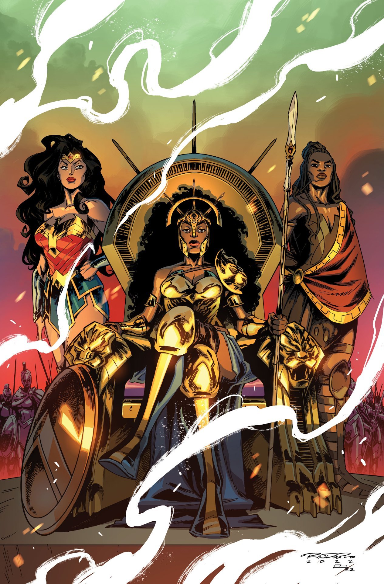Cover di Nubia: Queen of the Amazons di Khary Randolph, in uscita a giugno per le celebrazioni del Pride DC Comics