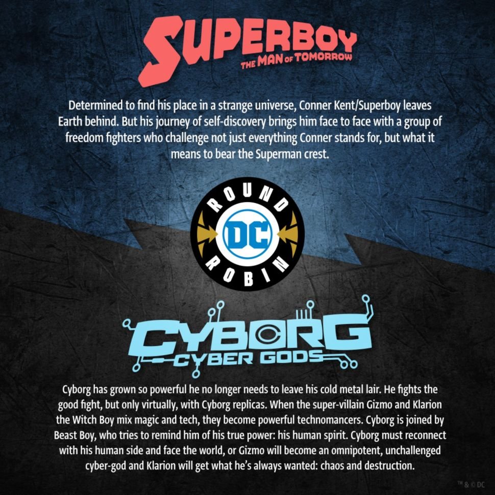 DC Round Robin 2022: Superboy: The Man Of Tomorrow vs. Cyborg: Cyber Gods