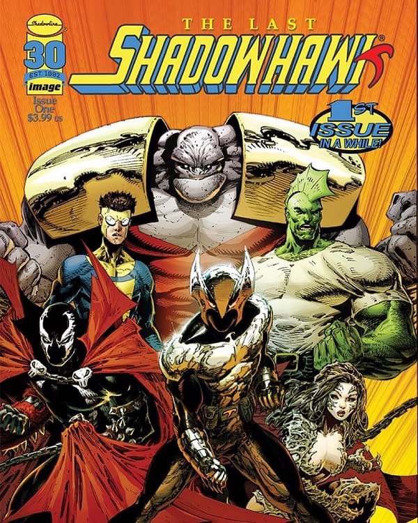 Cover di The Last Shadowhawk 1 di Jim Valentino, a 30 anni dalla nascita di Image