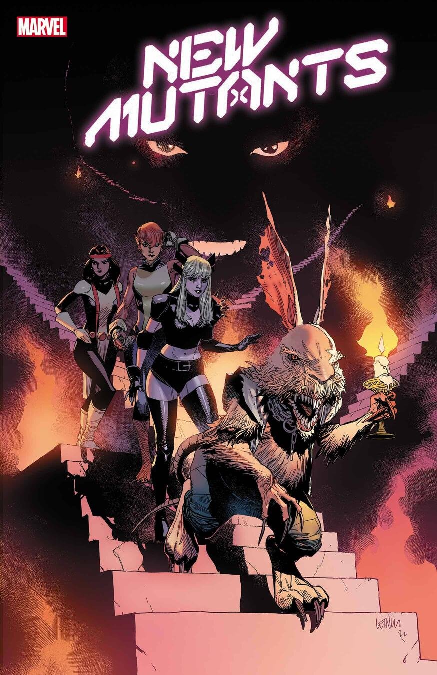 Cover di New Mutants 27 di Leinil Francis Yu