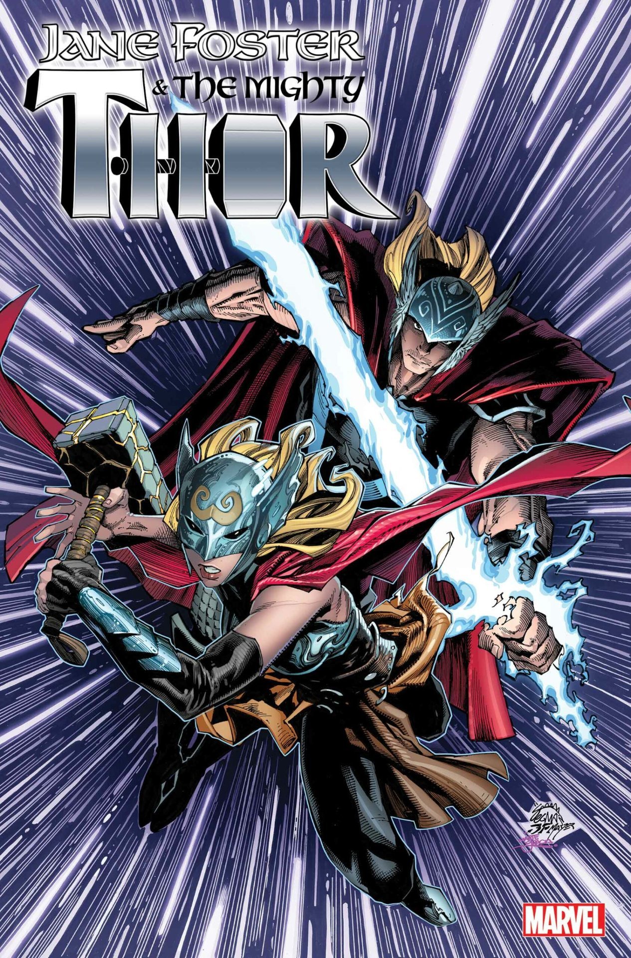 Cover di Jane Foster & the Mighty Thor 1 di Ryan Stegman