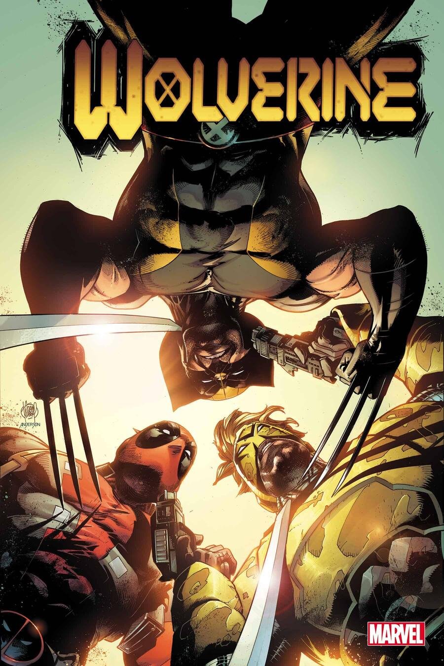 Cover di Wolverine 22 di Adam Kubert