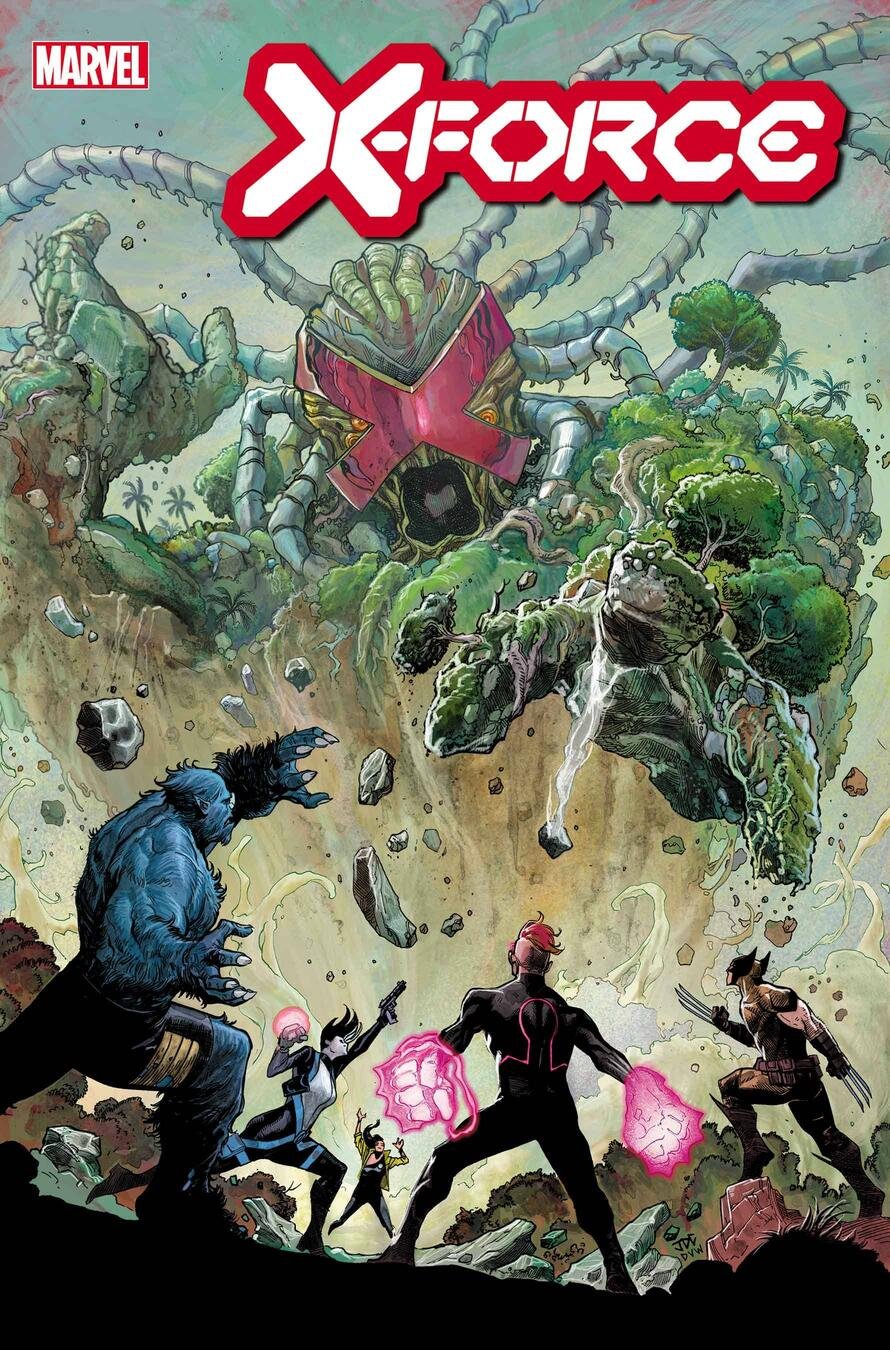 Cover di X-Force 29 di Joshua Cassara