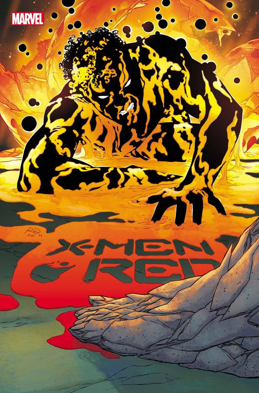 Cover di X-Men Red 4 di Russell Dauterman