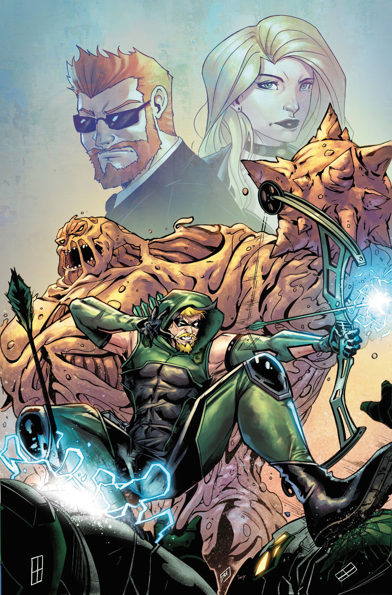 Variant Cover di Young Justice: Targets 1 di Travis Mercer