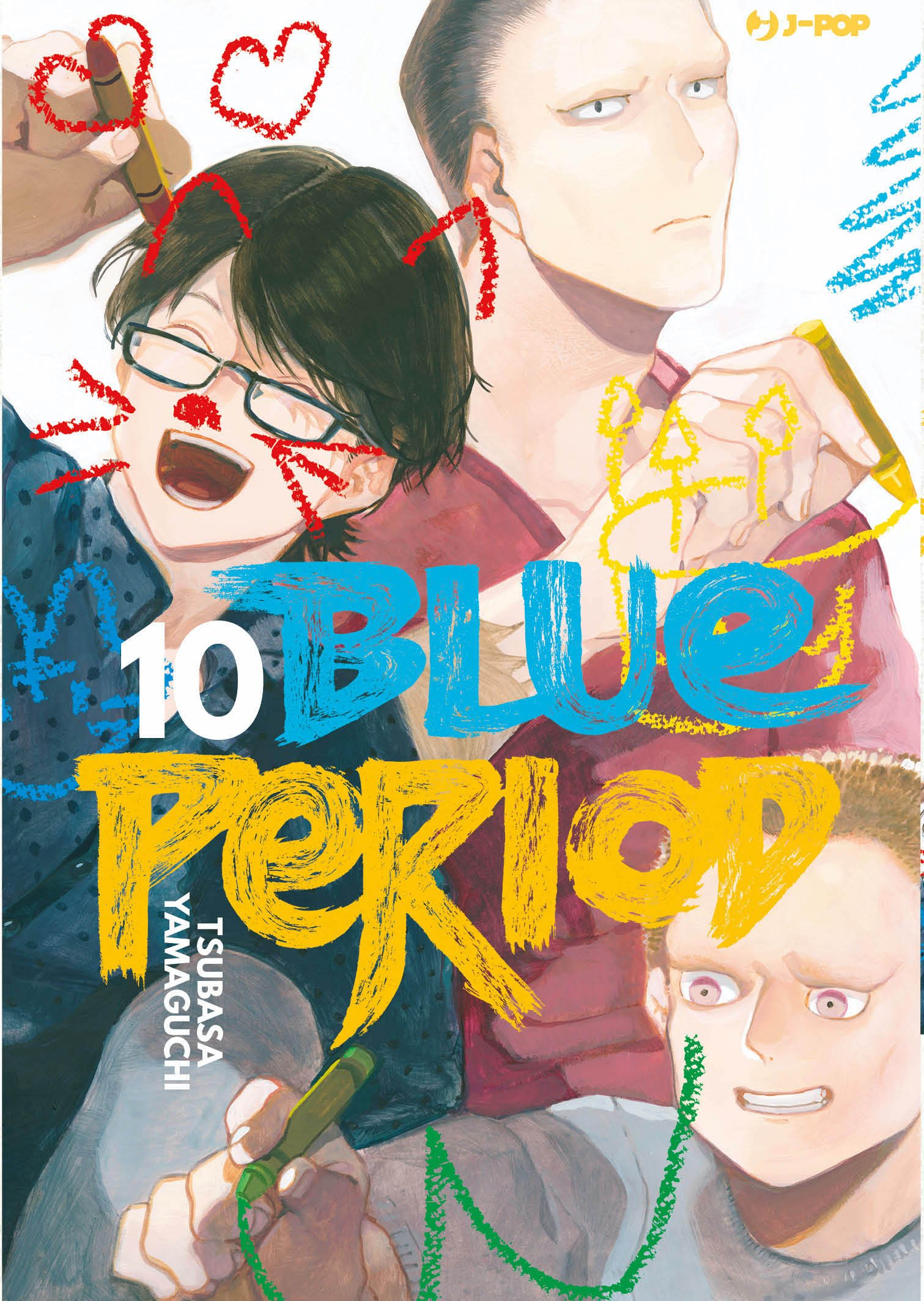 Blue Period 10, tra le uscite J-POP Manga del 28 Aprile 2022