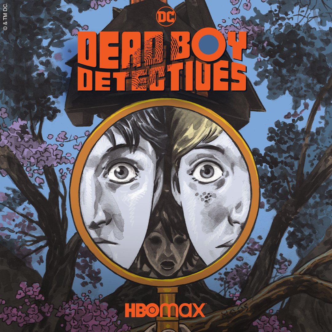 Il poster di Dead Boy Detectives su HBO Max