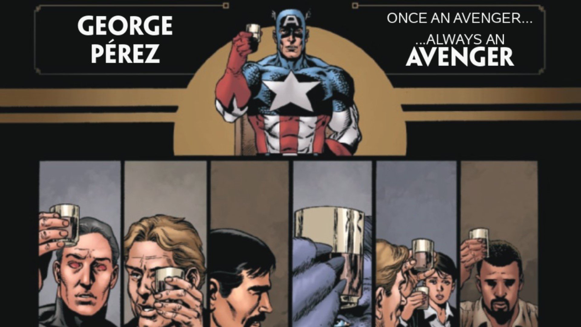 Il tributo a George Perez in Avengers